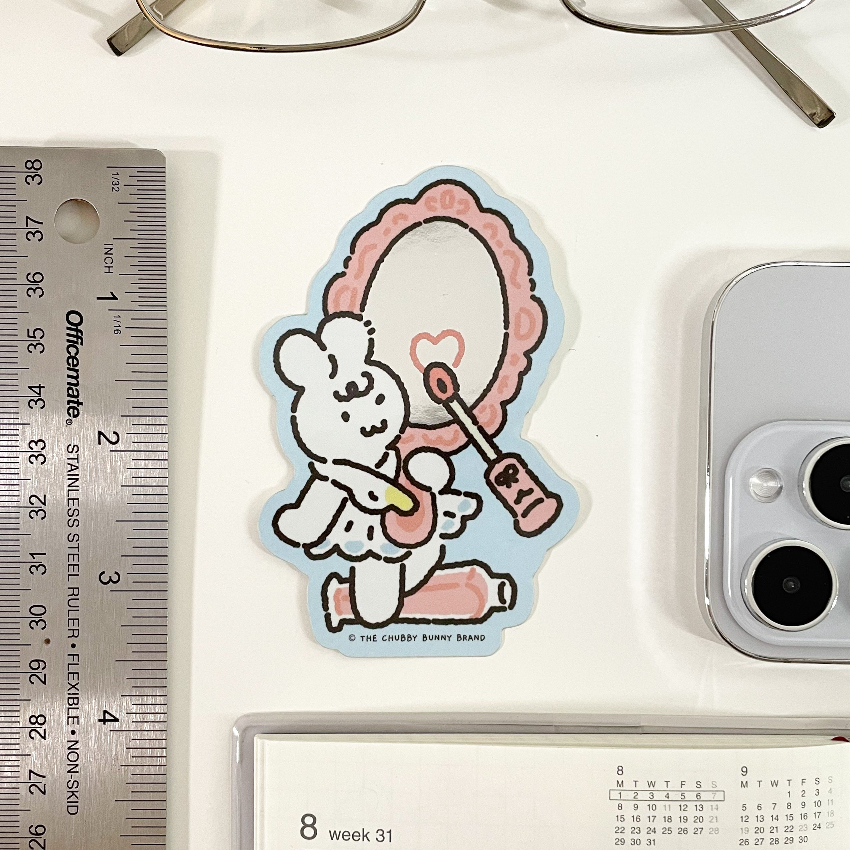 The Beauty in You Mirror Vinyl Sticker