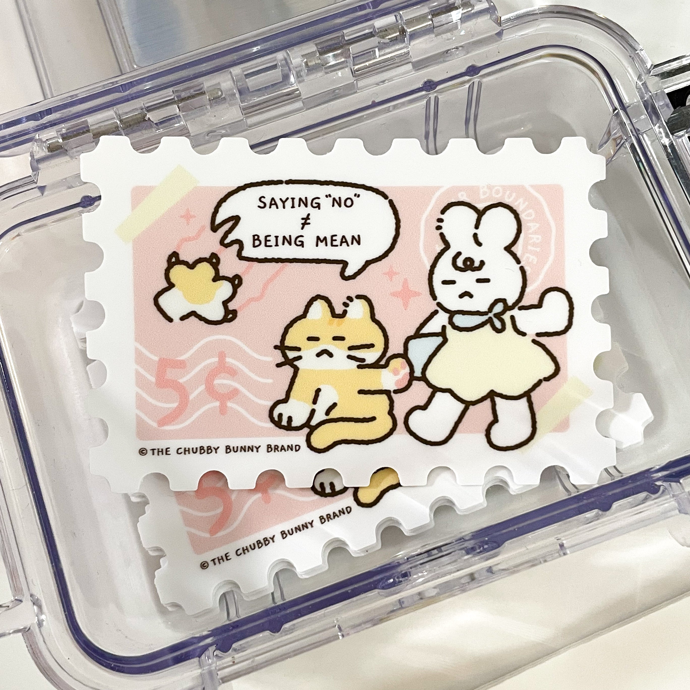 Saying “No” is Not Mean Vinyl Sticker