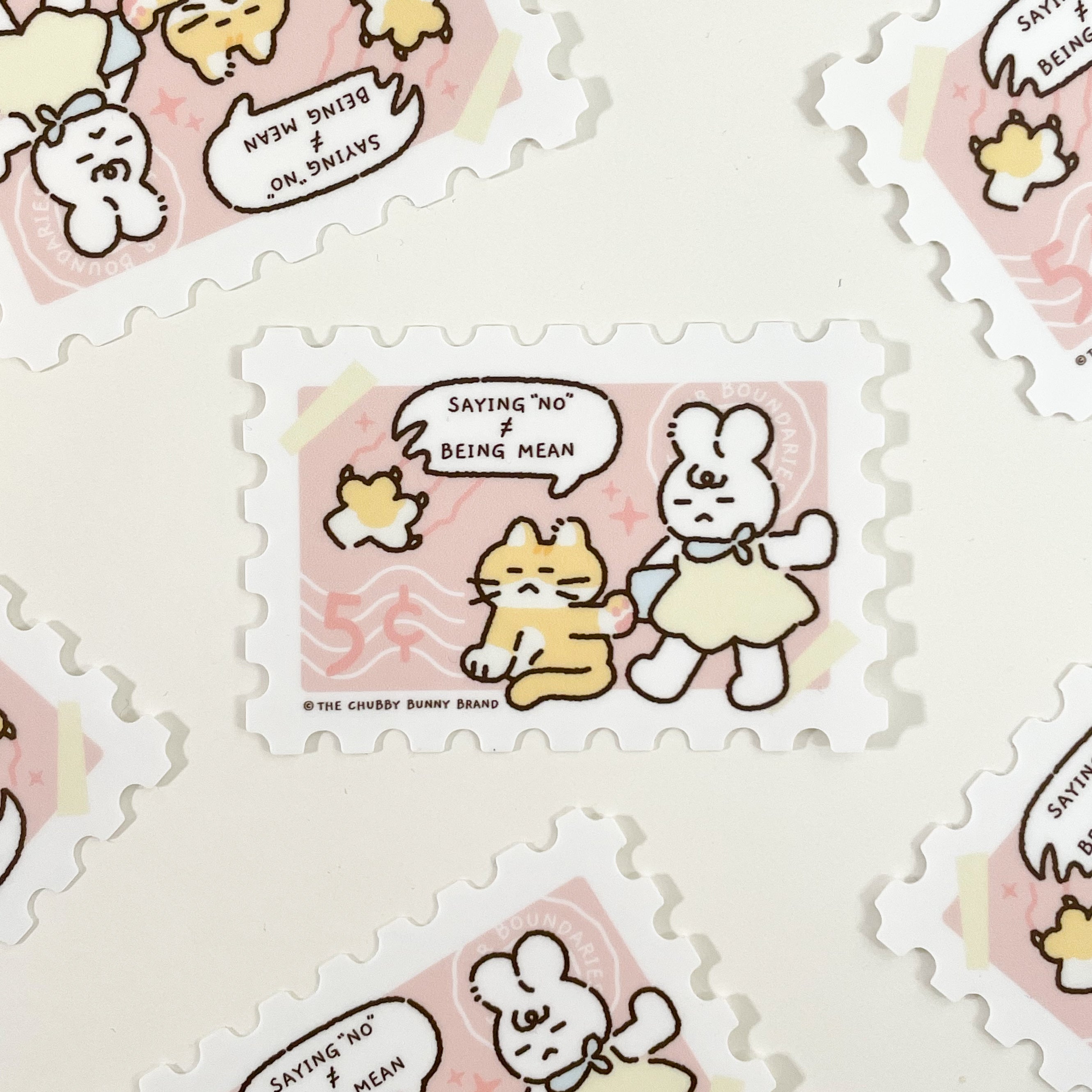 Saying “No” is Not Mean Vinyl Sticker