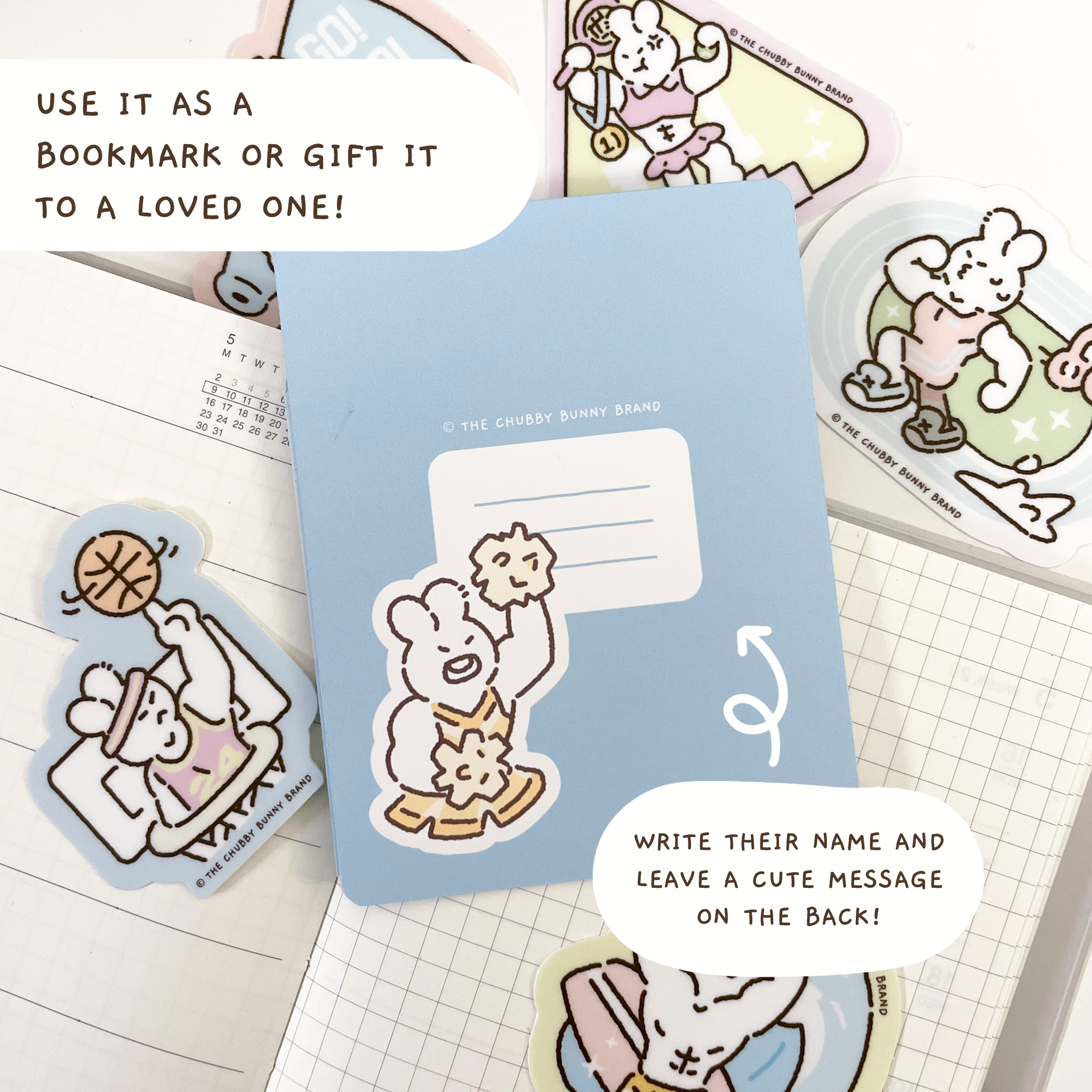 Stay Active Mini Vinyl Sticker Pack