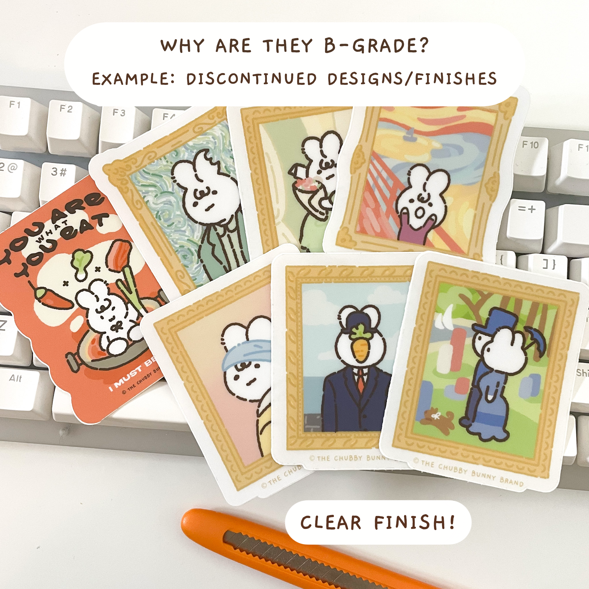 Oops Vinyl Sticker Grab Bag 5 Pack