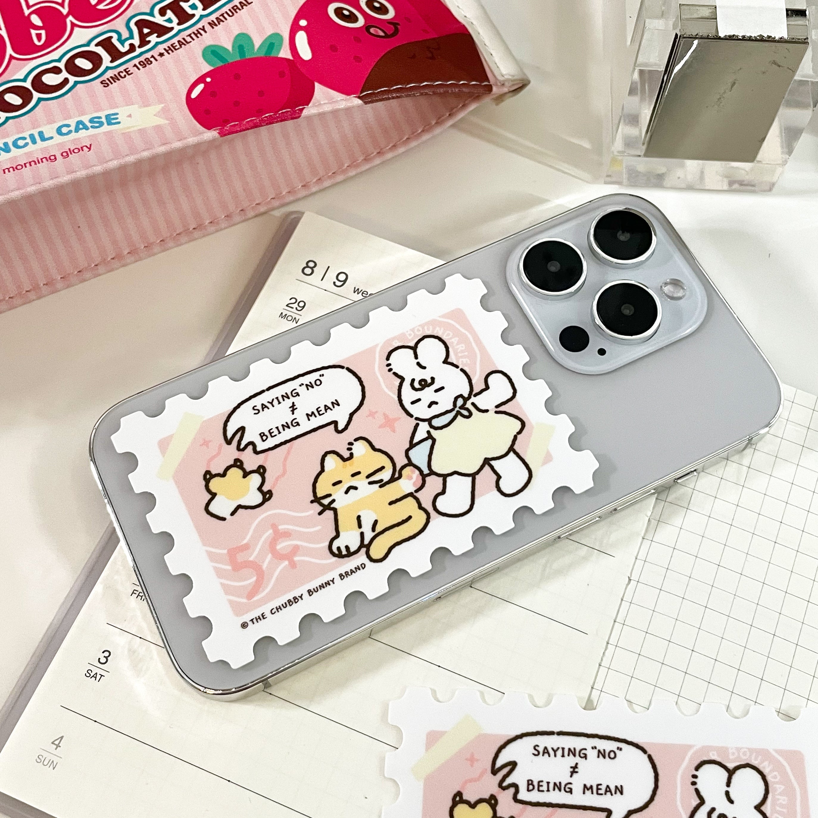 Saying “No” is Not Mean Vinyl Sticker