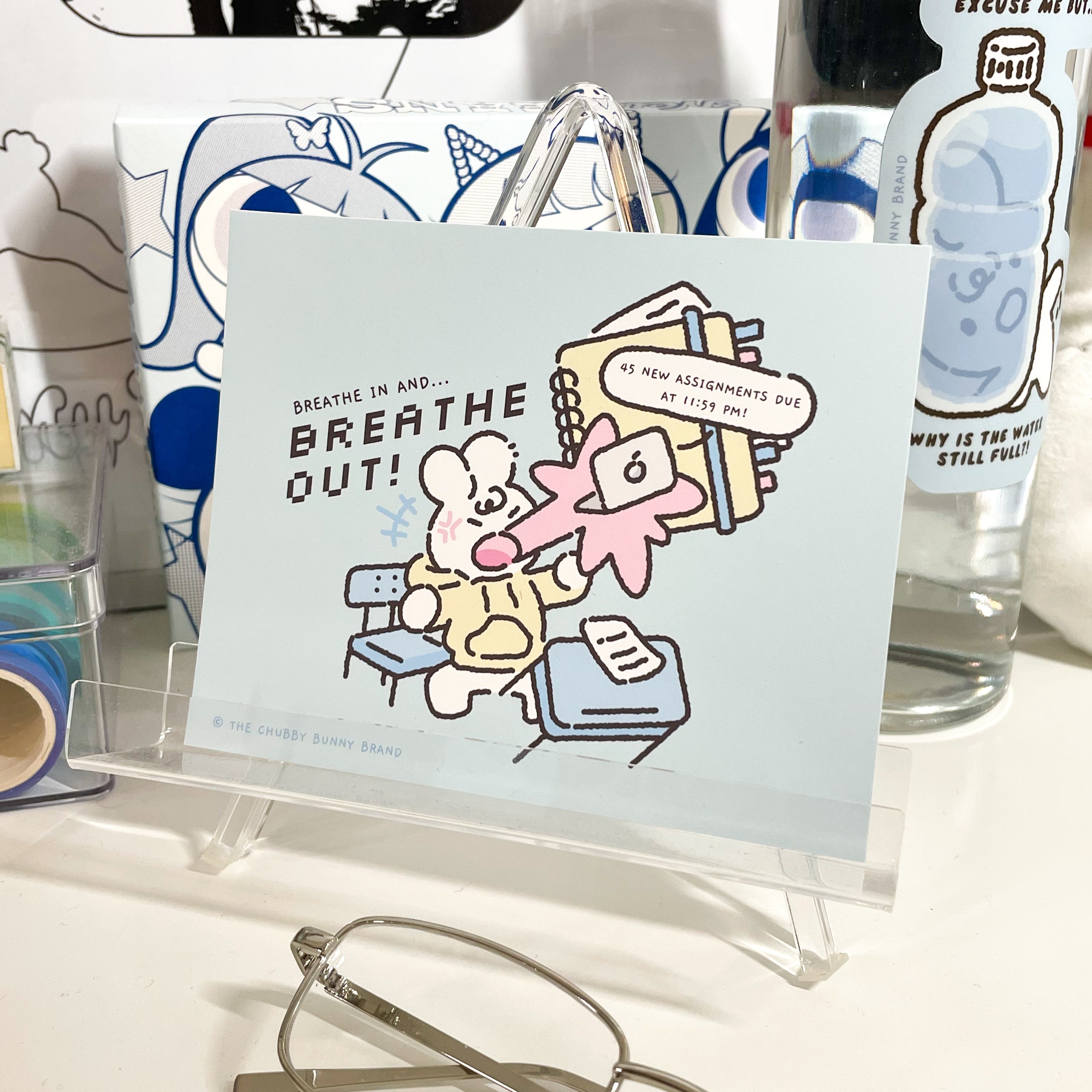 Breathe In Breathe Out Art Print