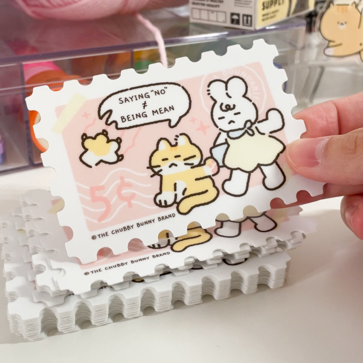 Saying “No” is Not Mean Vinyl Sticker