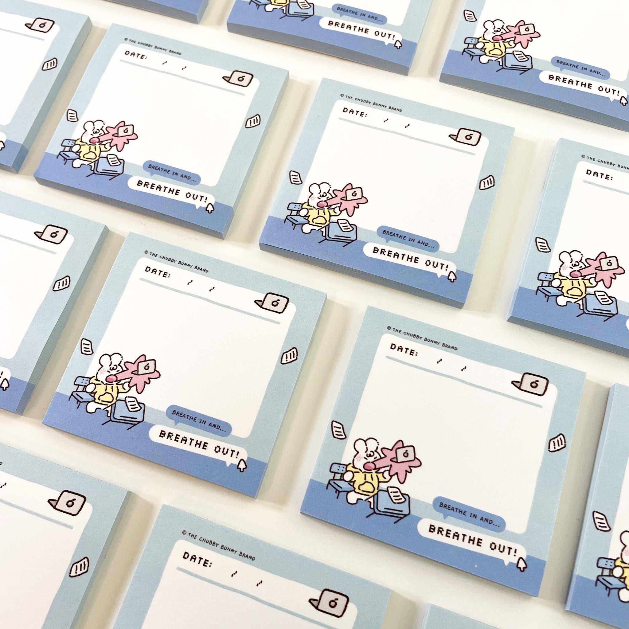 Breathe In Breathe Out Sticky Notes