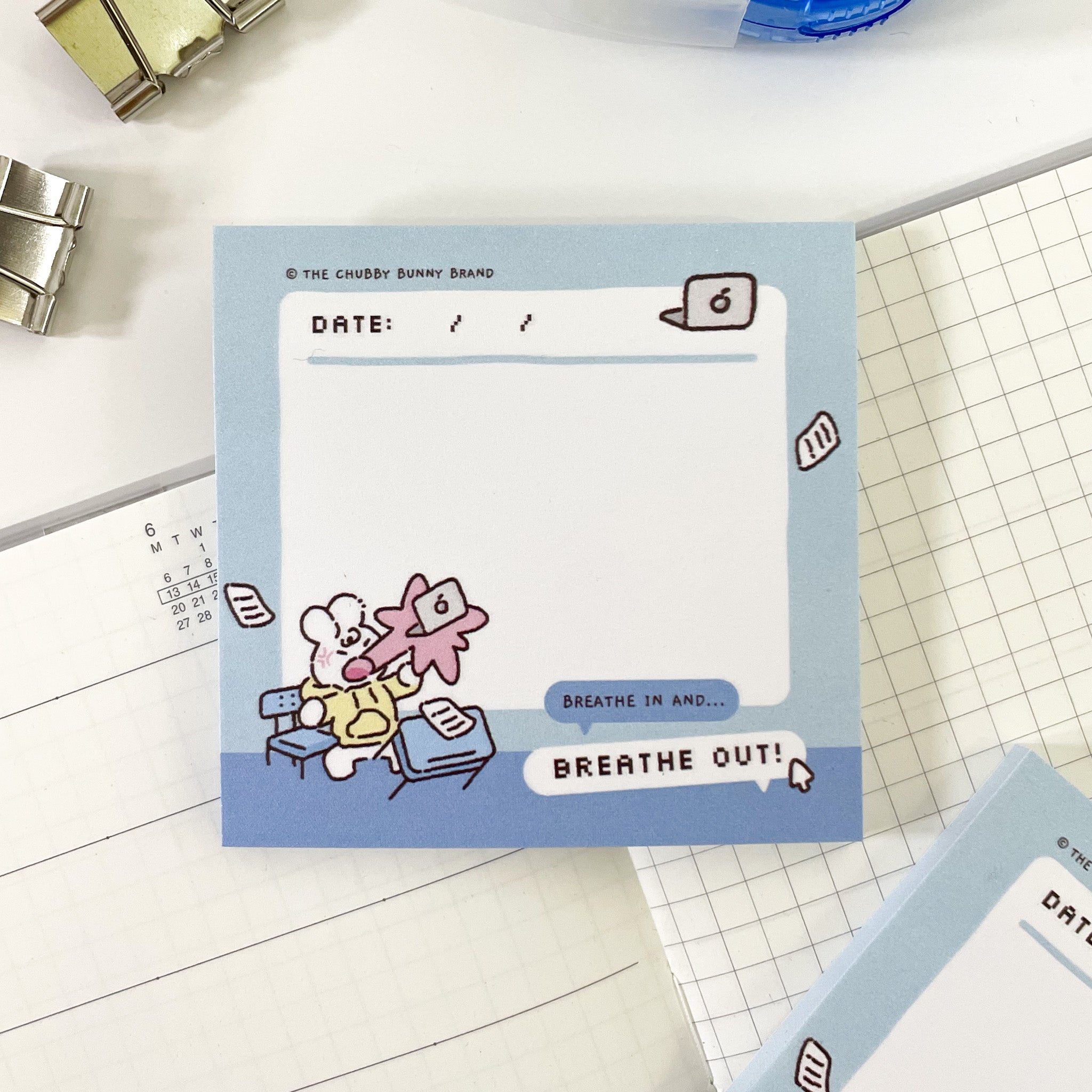 Breathe In Breathe Out Sticky Notes