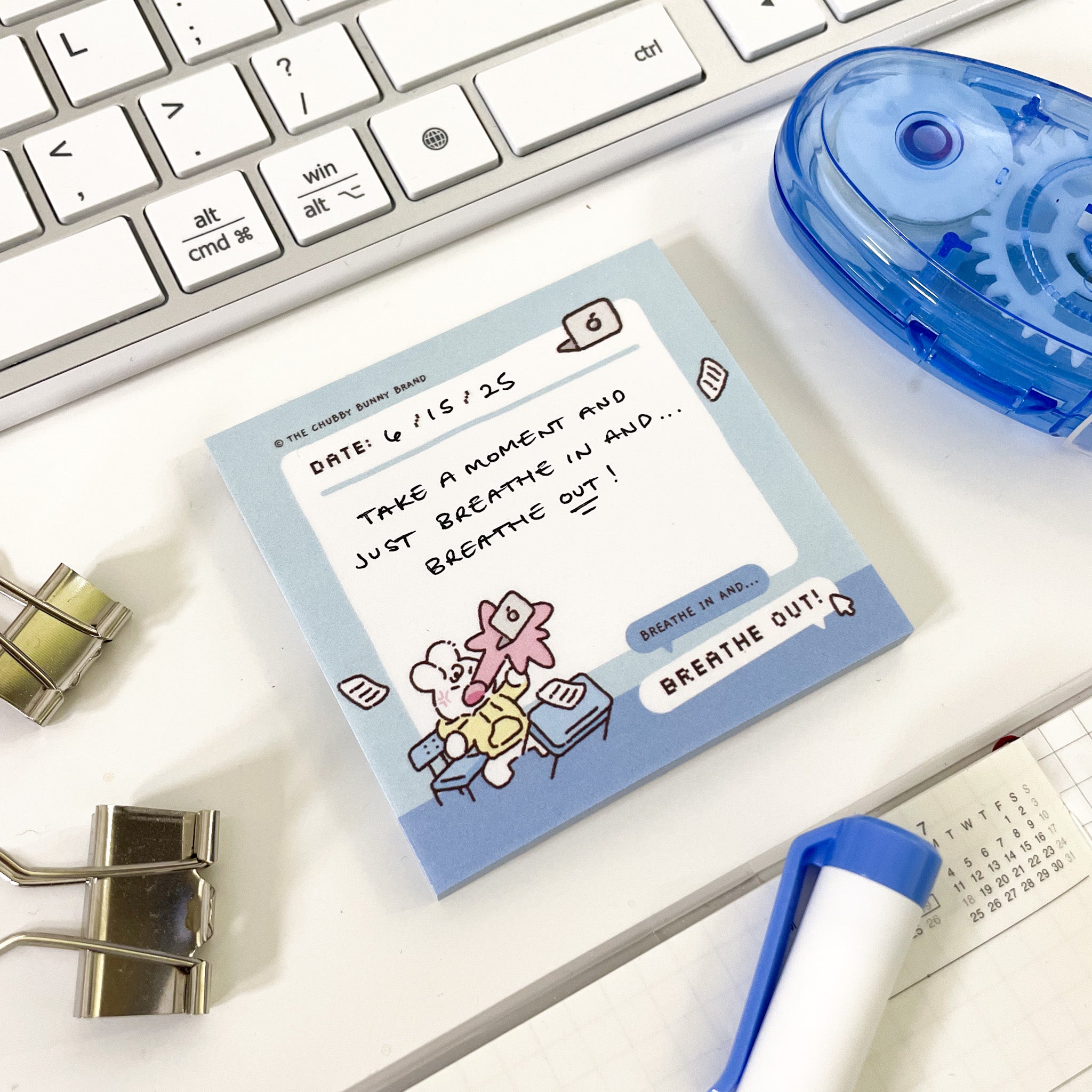 Breathe In Breathe Out Sticky Notes