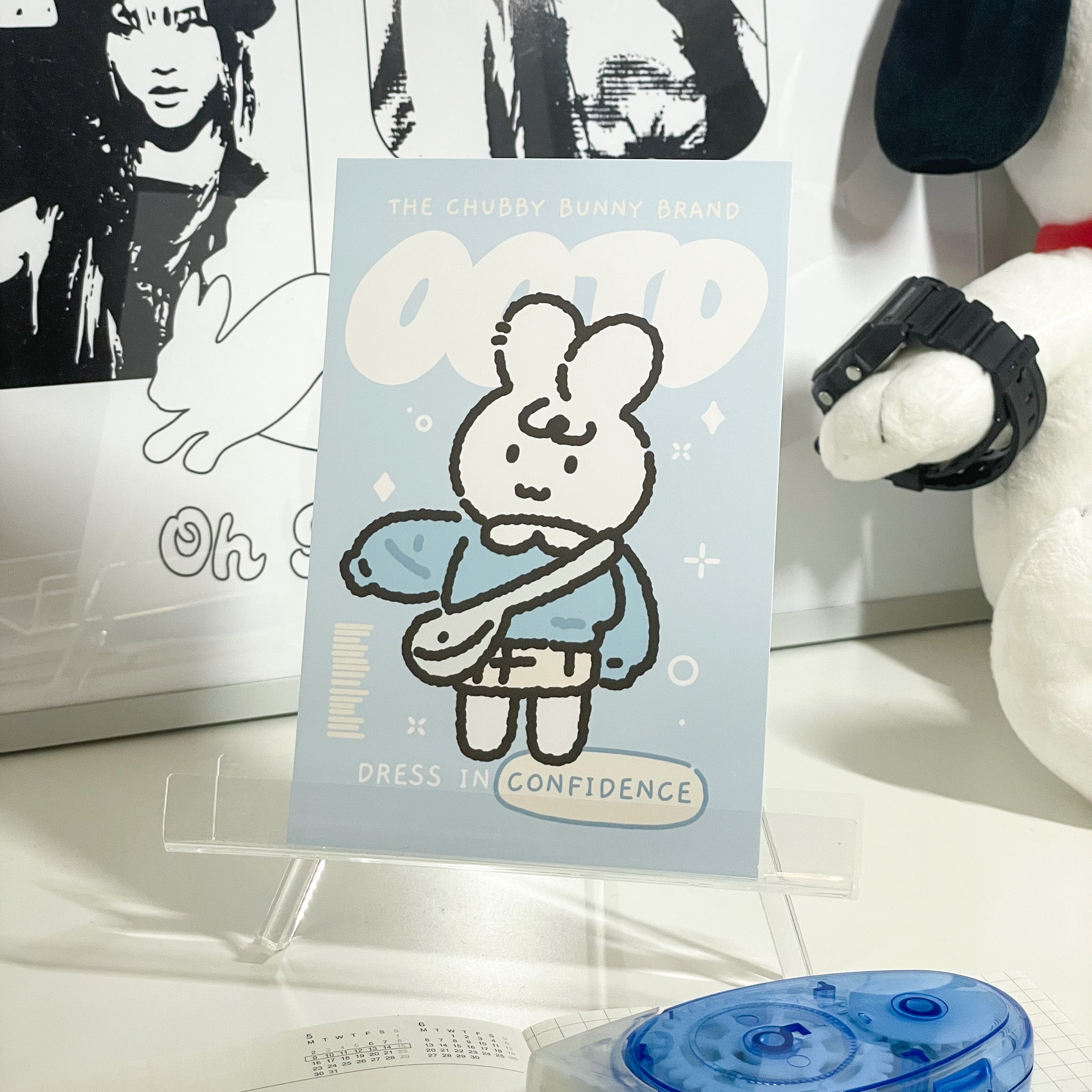 Dress in Confidence OOTD Art Print