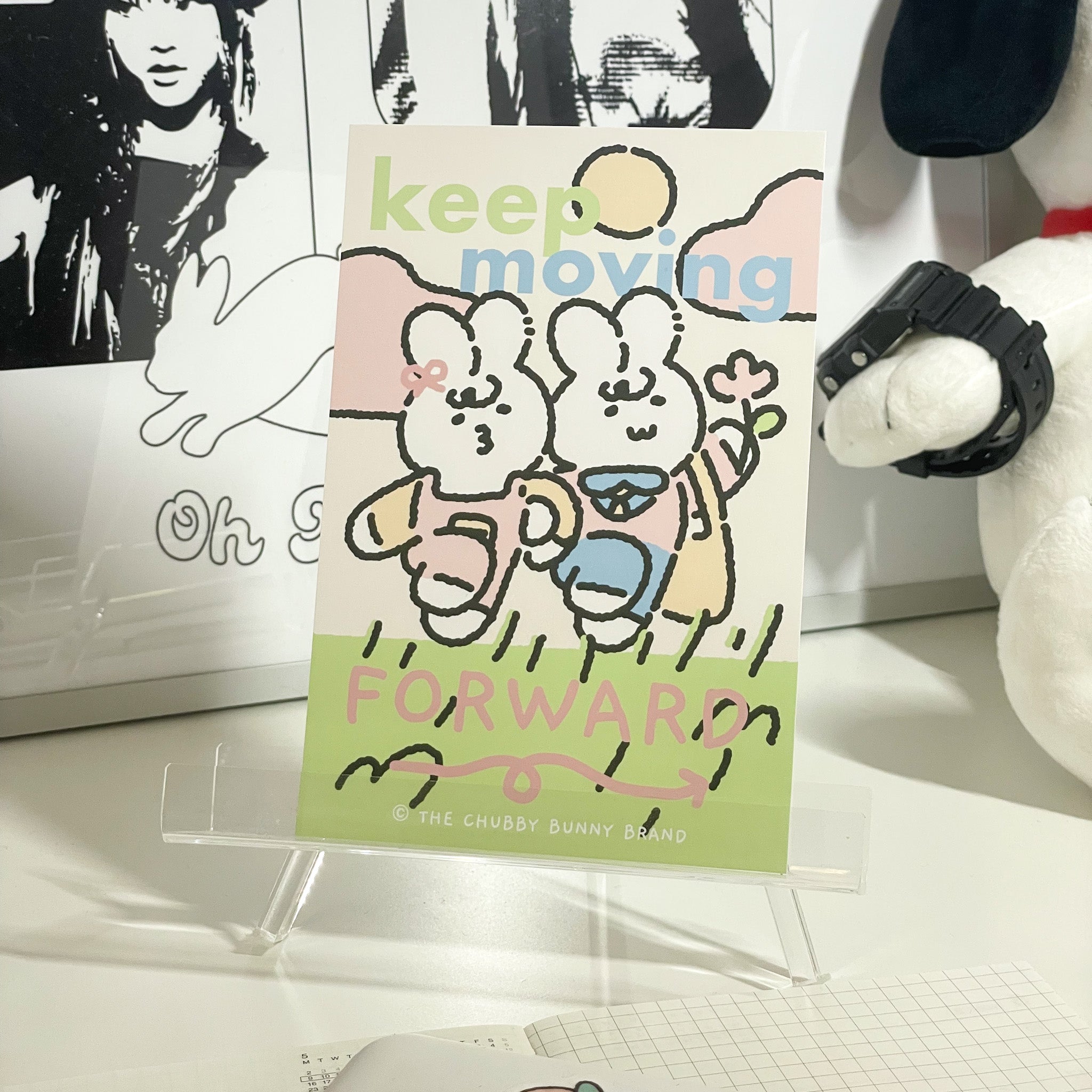 Keep Moving Forward Art Print