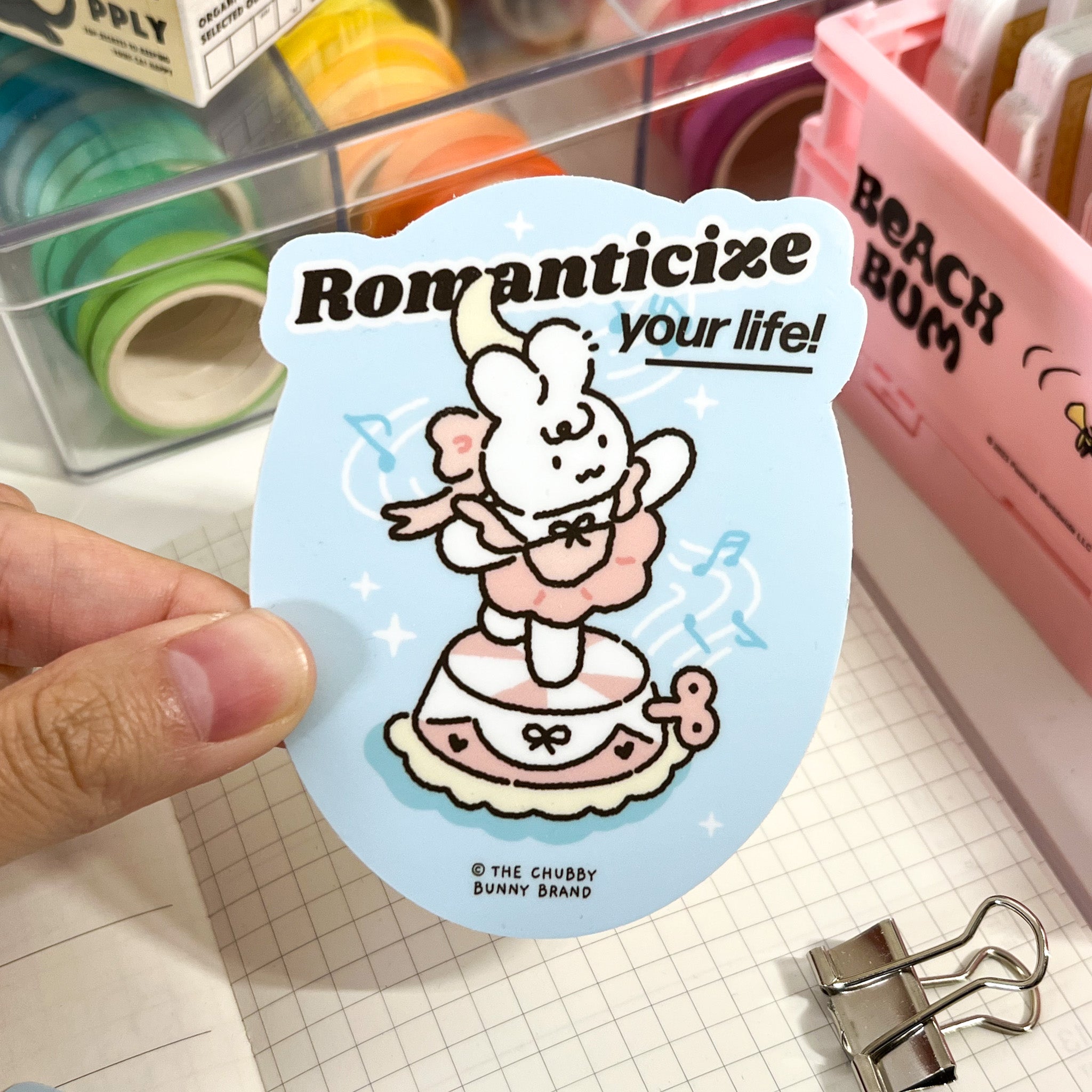 Romanticize Your Life Vinyl Sticker