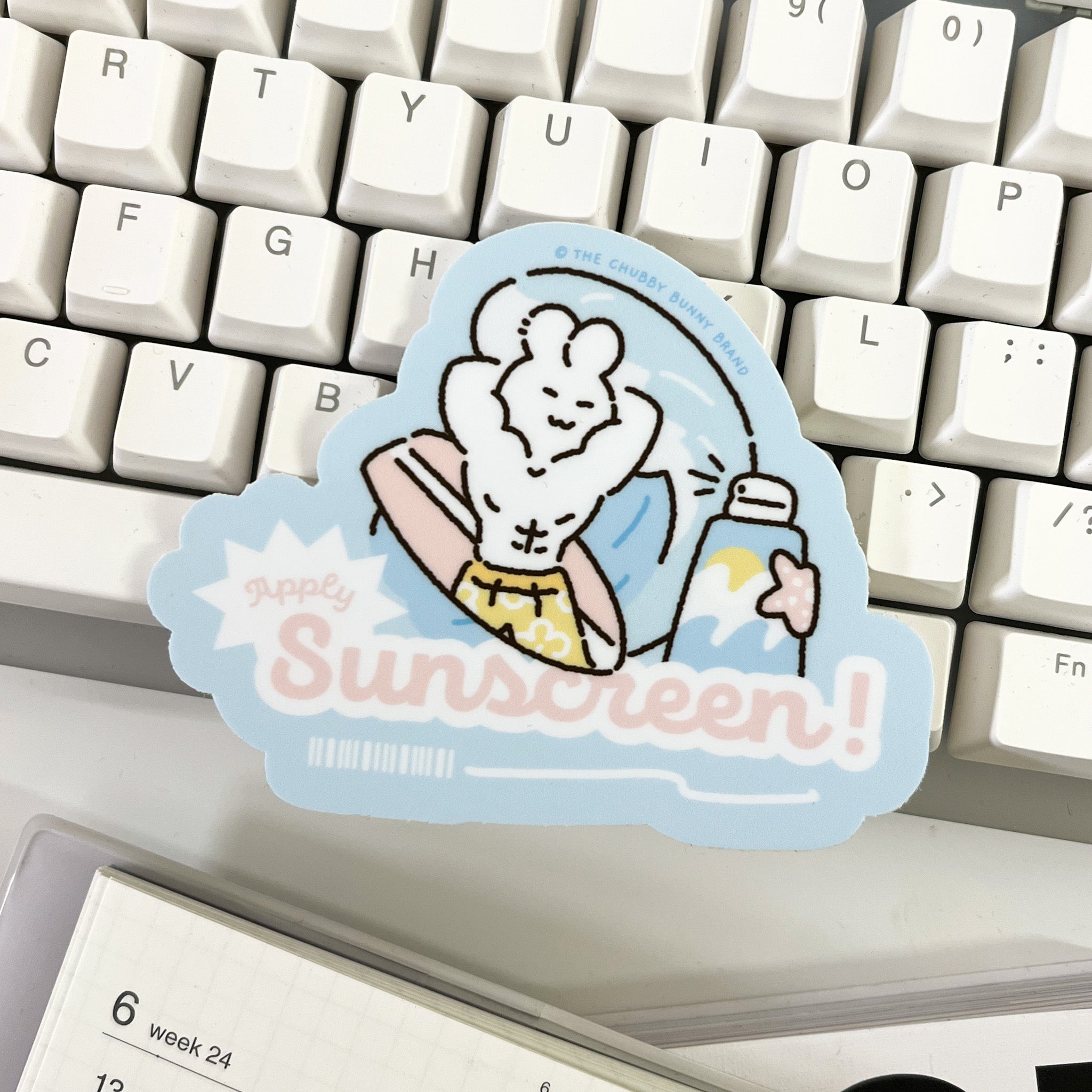 Apply Sunscreen Vinyl Sticker