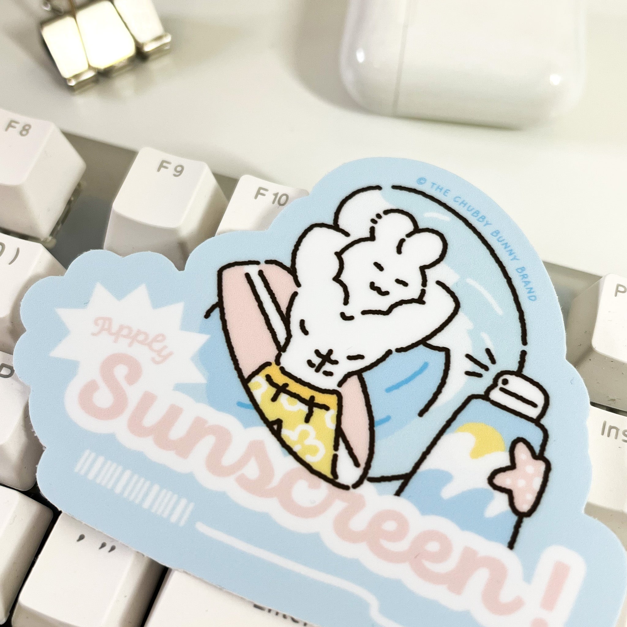 Apply Sunscreen Vinyl Sticker