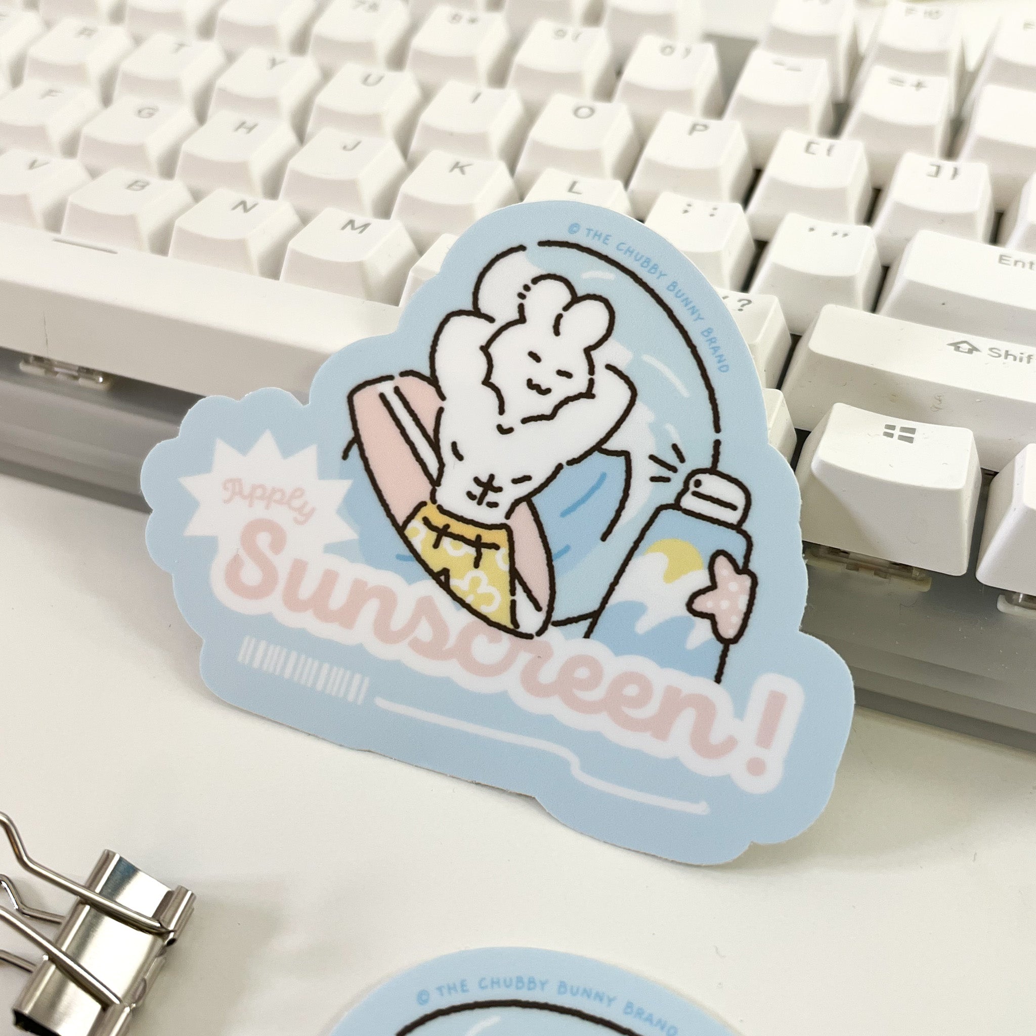 Apply Sunscreen Vinyl Sticker