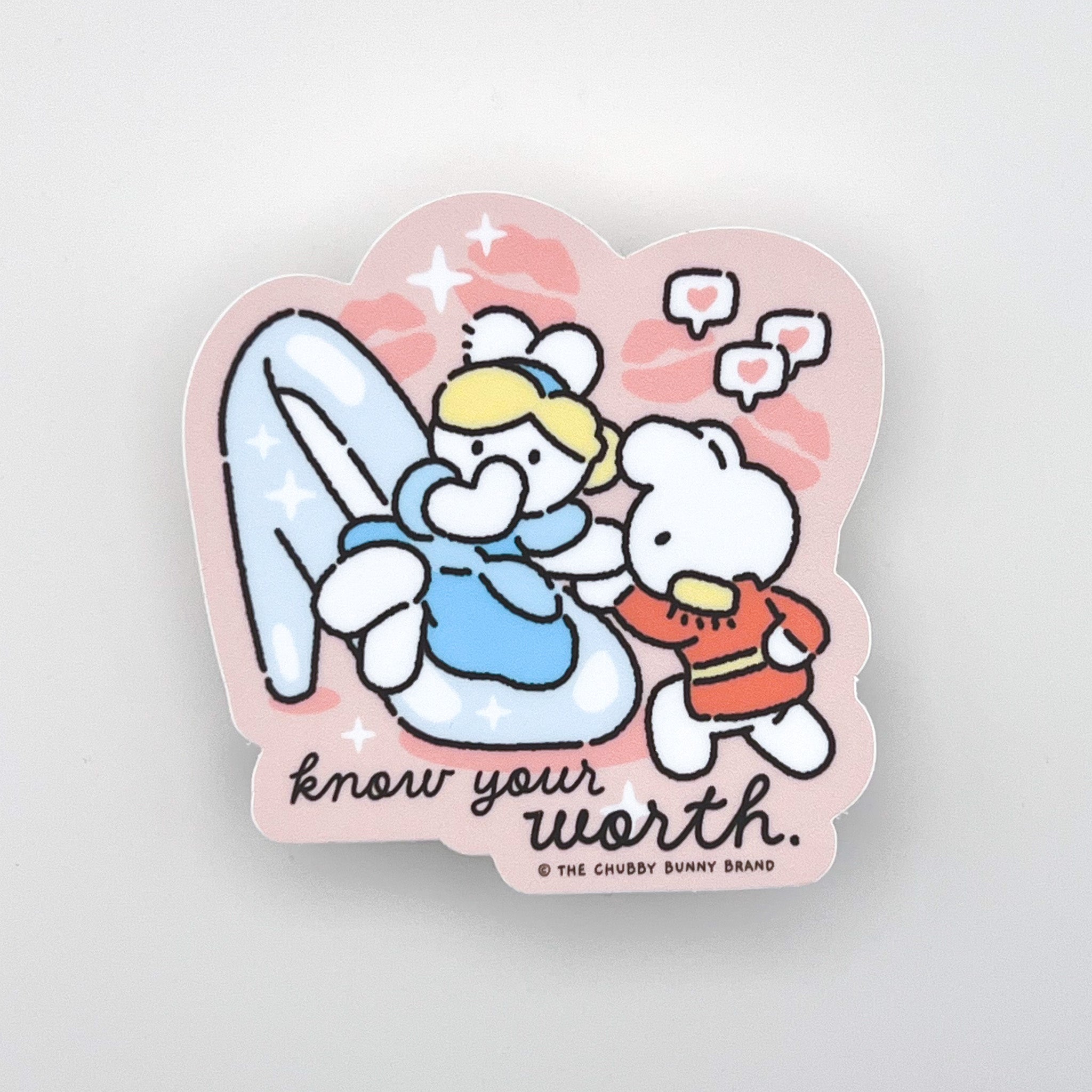 Know Your Worth Vinyl Sticker