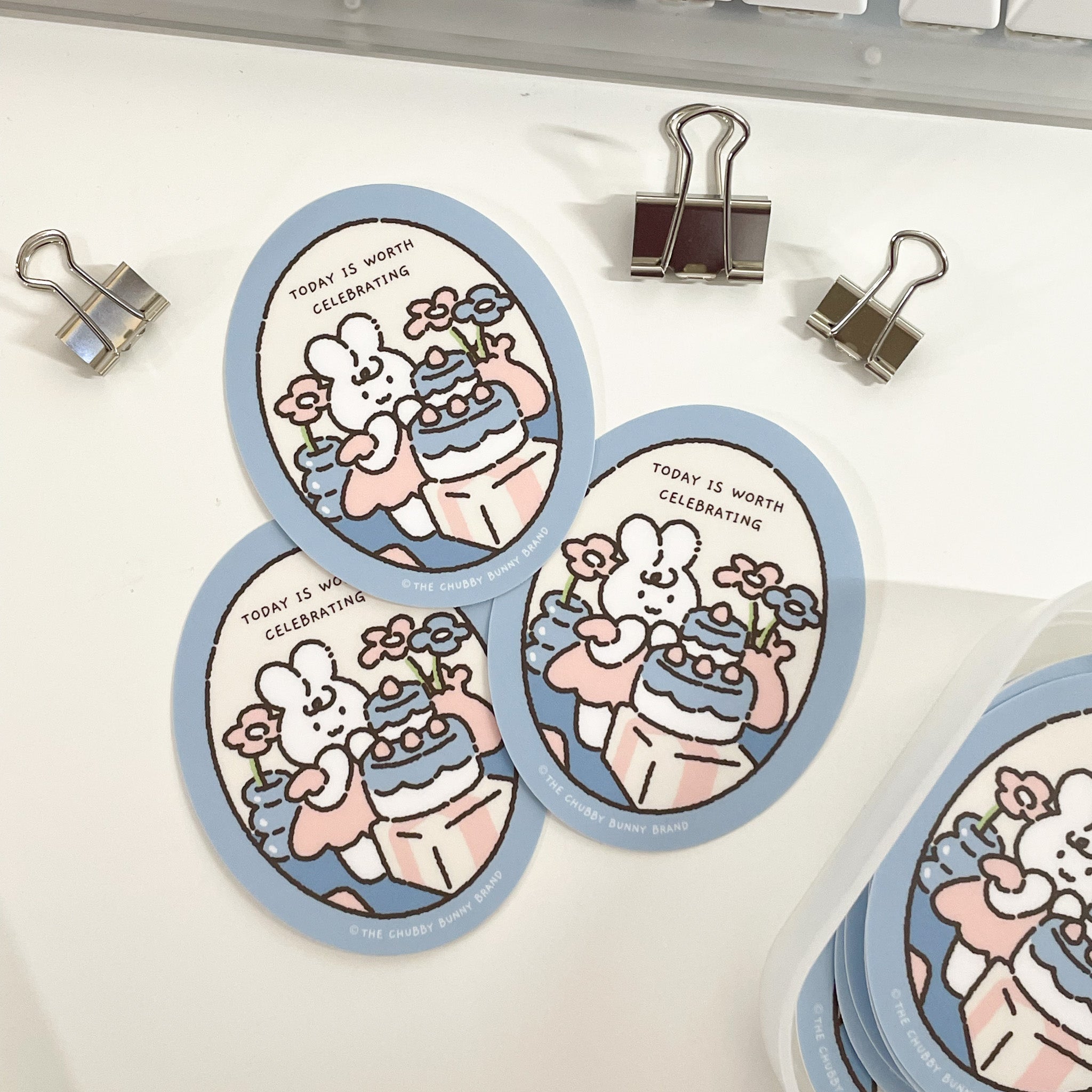 Today is Worth Celebrating Vinyl Sticker