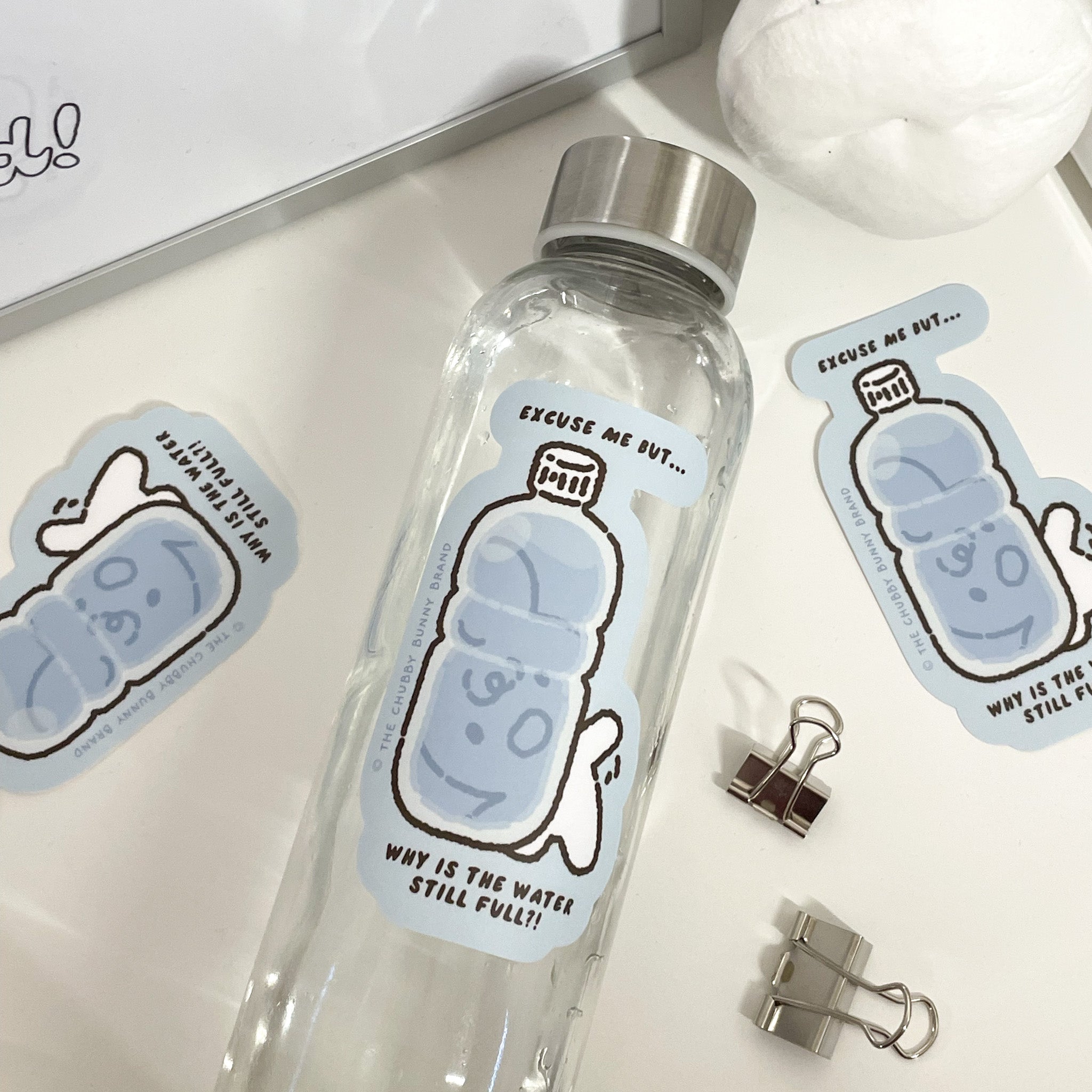 Drink More Water Vinyl Sticker