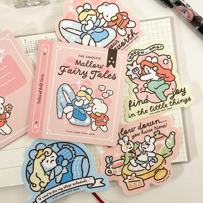 Fairytale Self Care Vinyl Stickers