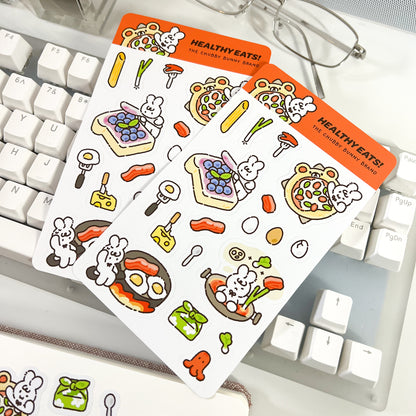 Healthy Eats Vinyl Sticker Sheet