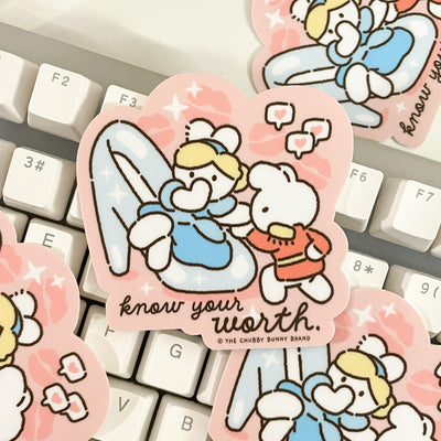 Fairytale Self Care Vinyl Stickers