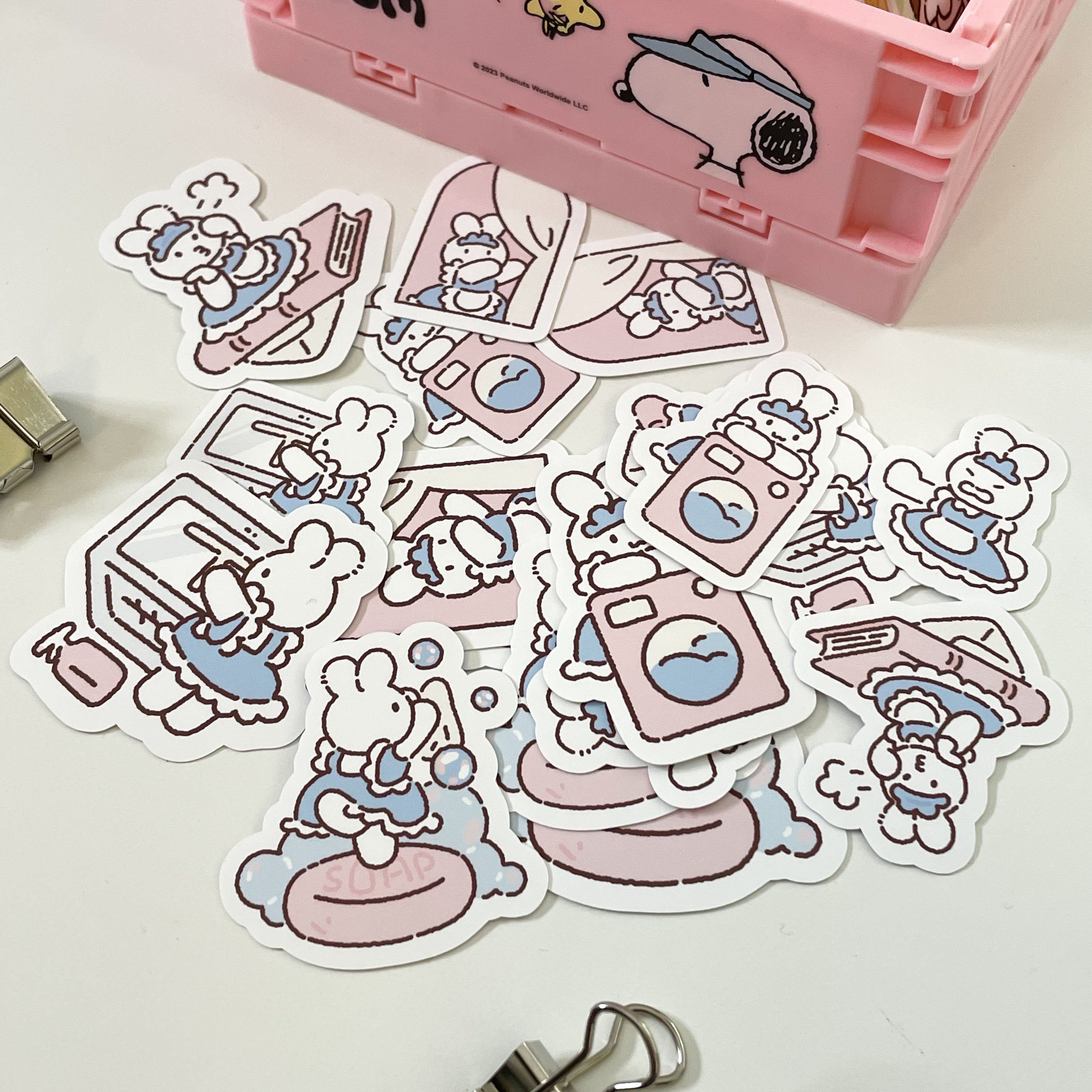 Tidy Up Sticker Flakes 18pc