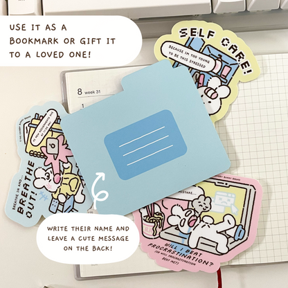 School Essentials Self Care Vinyl Sticker Bundle Deal