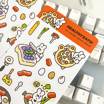 Healthy Eats Vinyl Sticker Sheet