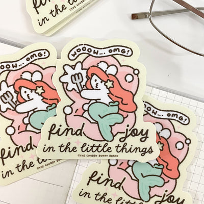 Fairytale Self Care Vinyl Stickers