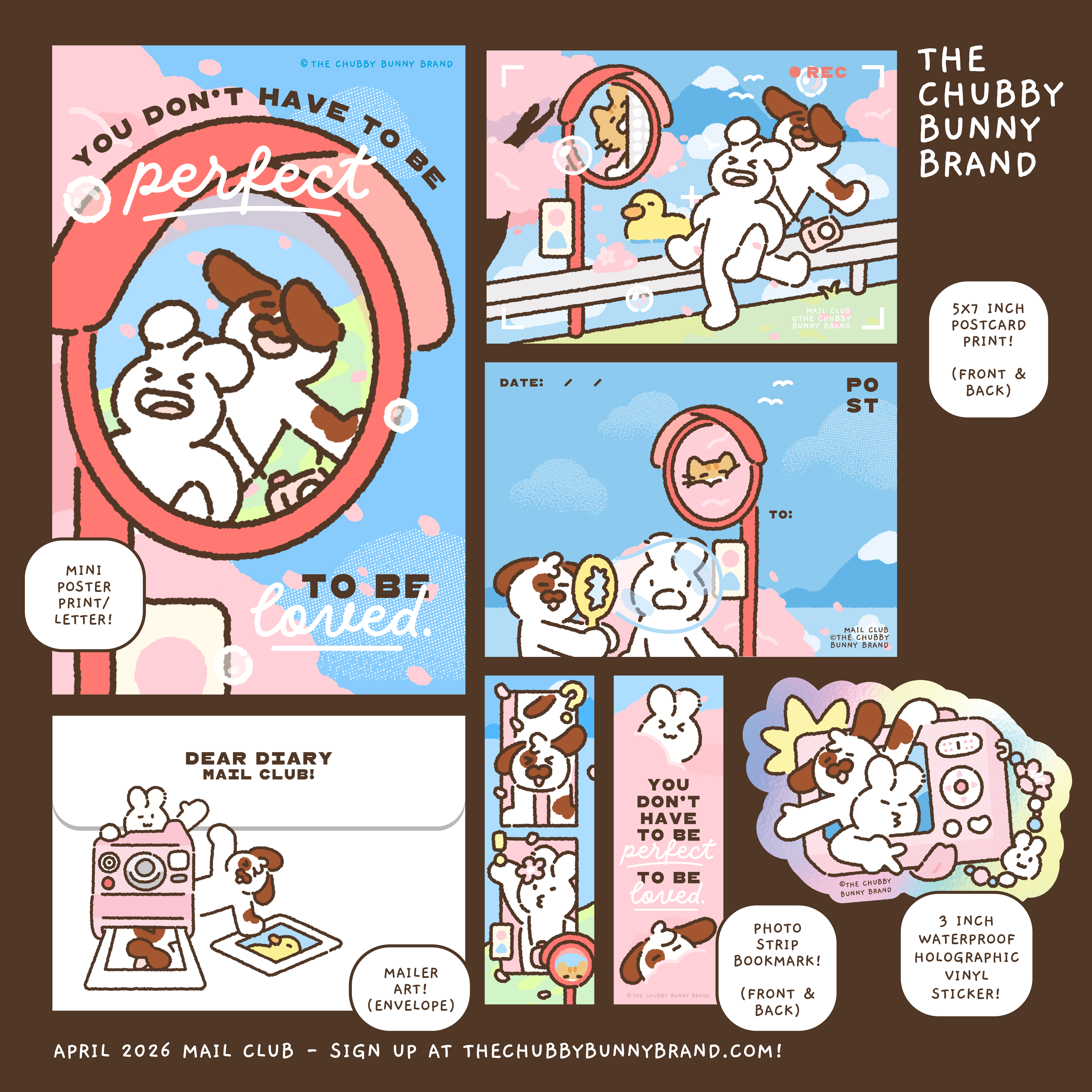 Dear Diary Mail Club [April]