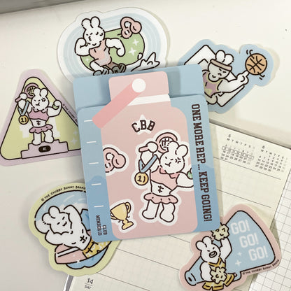 Stay Active Mini Vinyl Sticker Pack