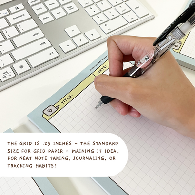 Breathe In Breathe Out Notepad