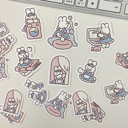 Tidy Up Sticker Flakes 18pc
