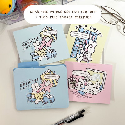 School Essentials Self Care Bundle Deal - Art Prints