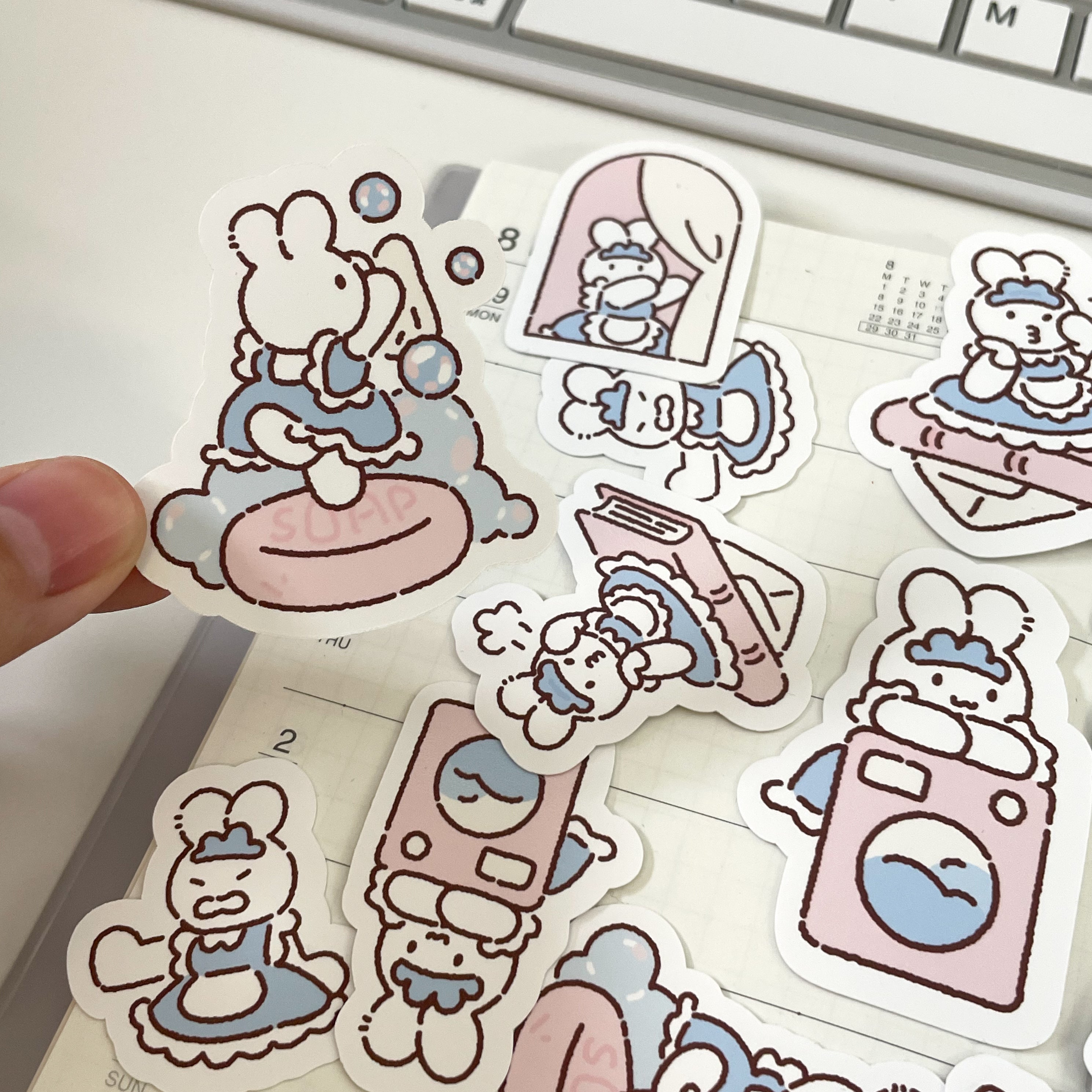Tidy Up Sticker Flakes 18pc