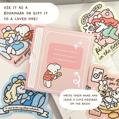 Fairytale Self Care Vinyl Stickers