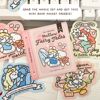 Fairytale Self Care Vinyl Stickers