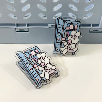 School Essentials Acrylic Clip Set