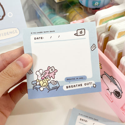 Breathe In Breathe Out Sticky Notes