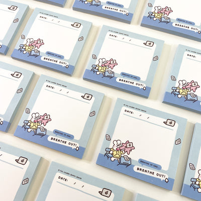 Breathe In Breathe Out Sticky Notes
