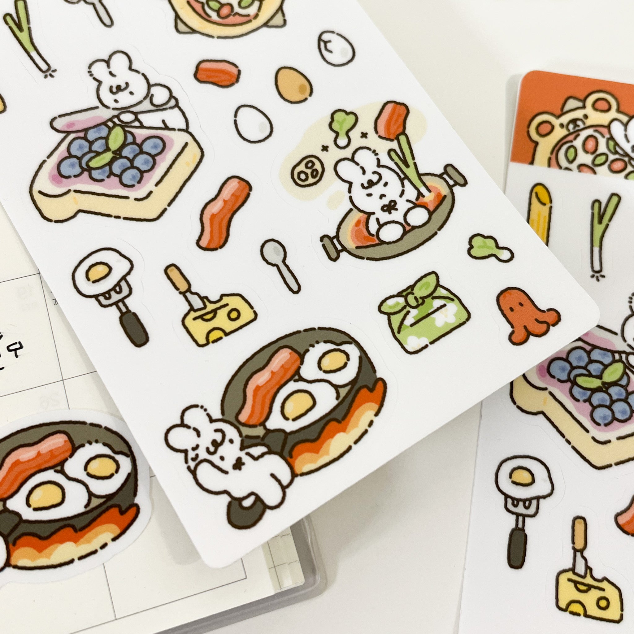Healthy Eats Vinyl Sticker Sheet [B-Grade]