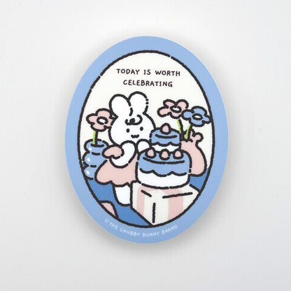 Today is Worth Celebrating Vinyl Sticker
