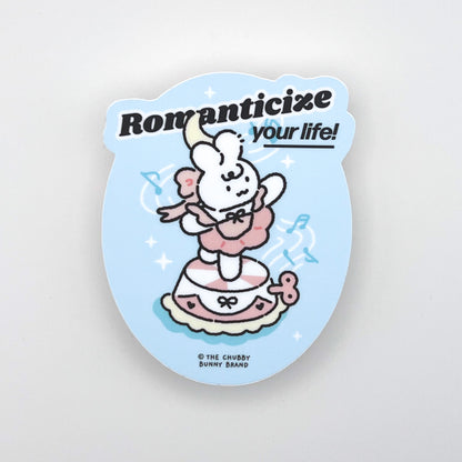 Romanticize Your Life Vinyl Sticker