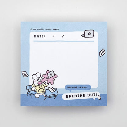 Breathe In Breathe Out Sticky Notes