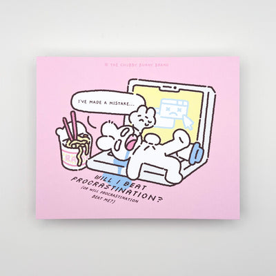 Anti-Procrastination Art Print