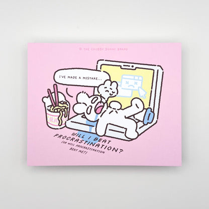 Anti-Procrastination Art Print