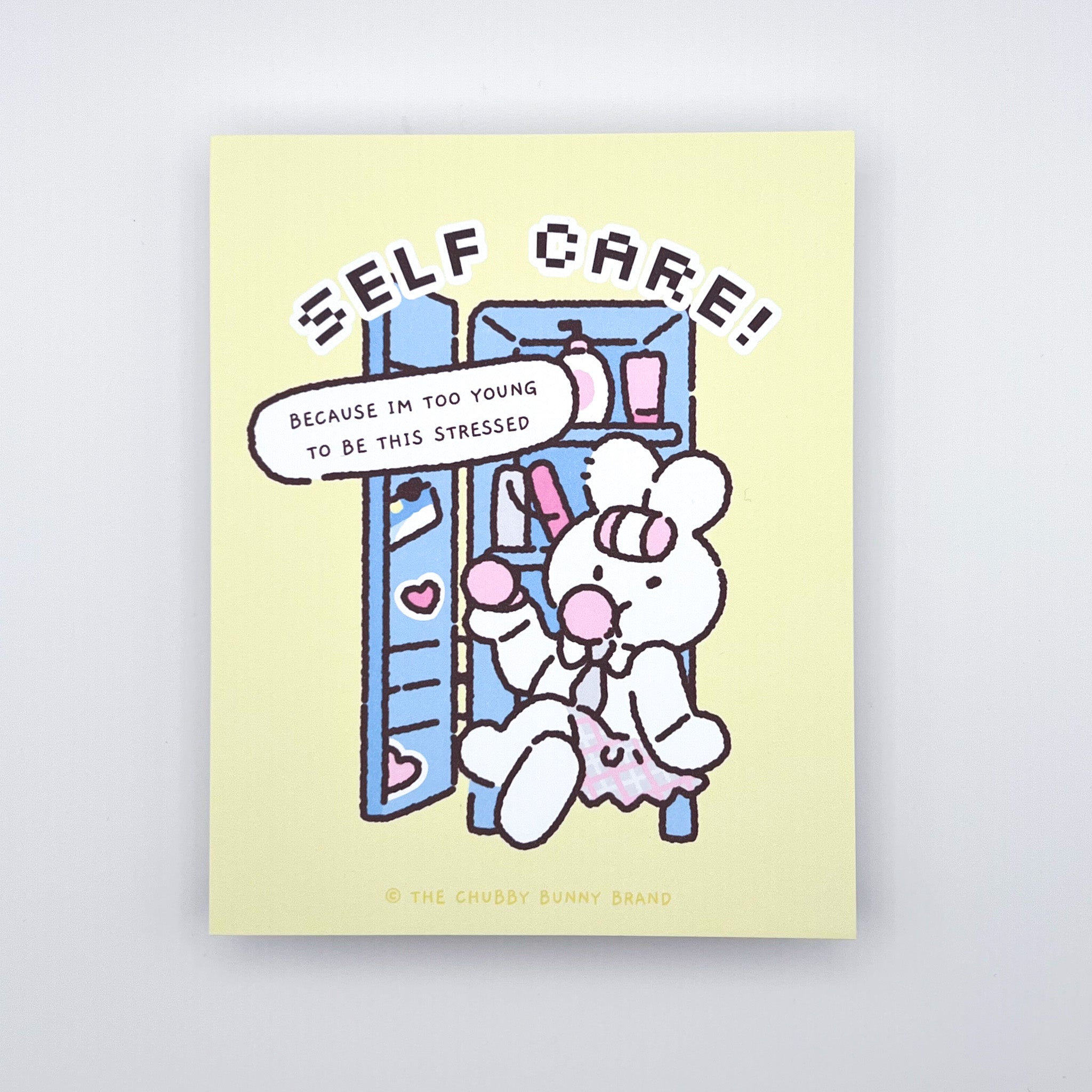 Self Care Motto Art Print