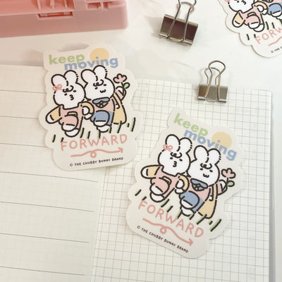 Keep Moving Forward Vinyl Sticker