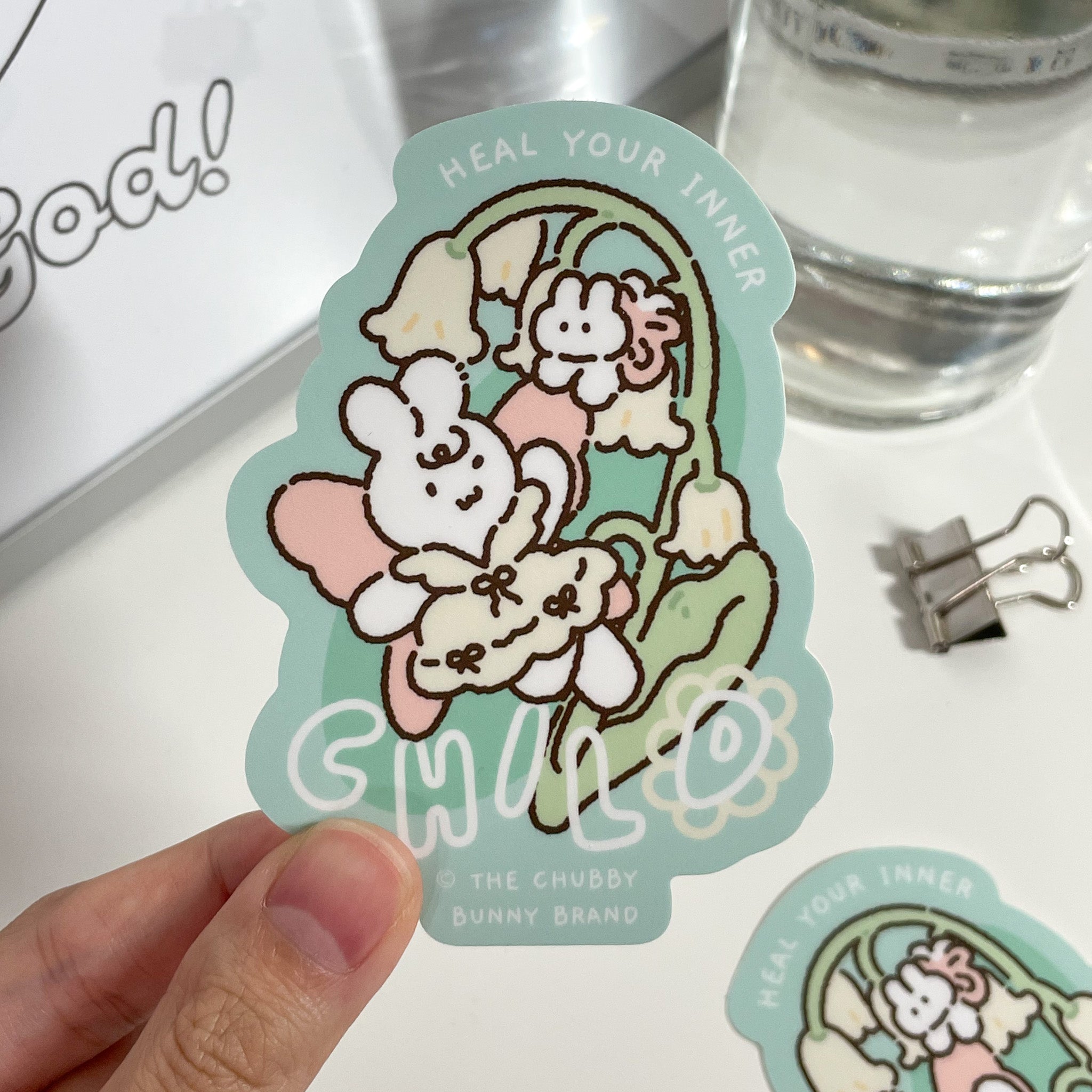 Heal Your Inner Child Vinyl Sticker