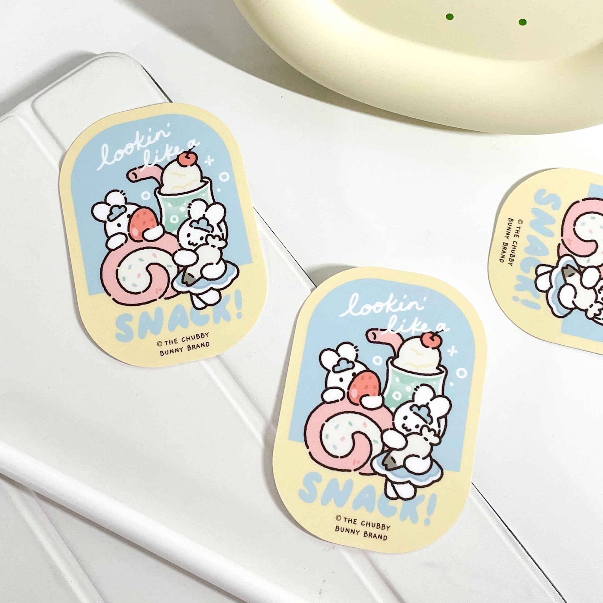 Lookin Like A Snack Vinyl Sticker