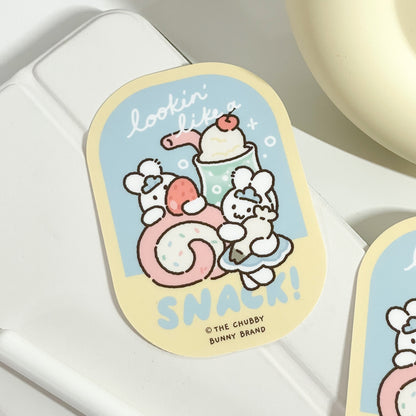 Lookin Like A Snack Vinyl Sticker