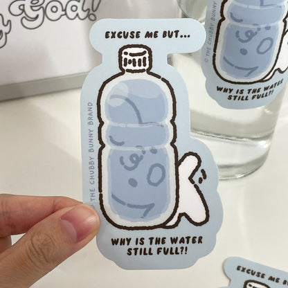 Drink More Water Vinyl Sticker